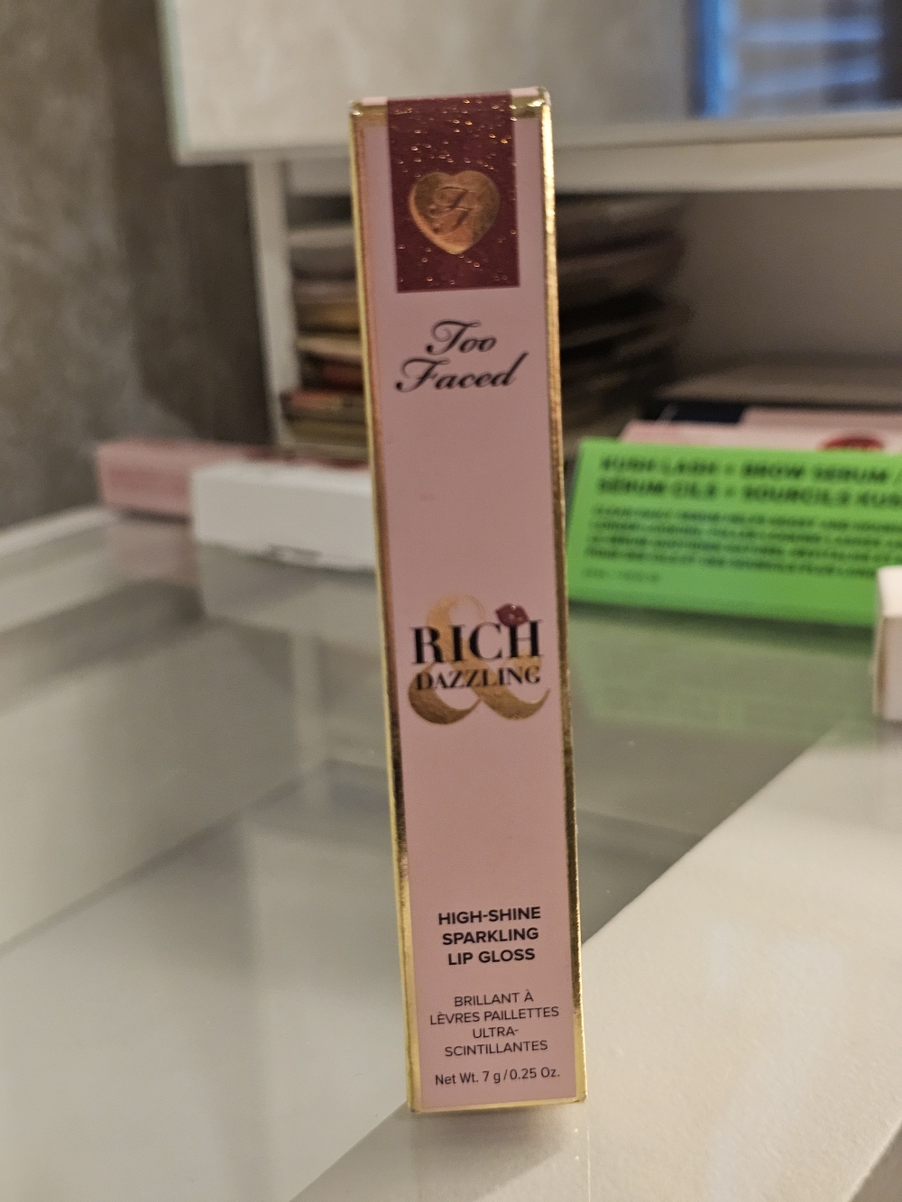 Too Faced Rich & Dazzling Lip Gloss Hidden Talents NEW